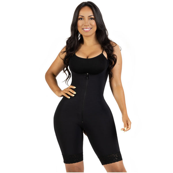 QTY 1) Size XL Bling Shapers Colombian Faja High Compression Shaper 938BF  Black