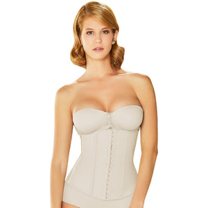 Diane & Geordi: 002396 - Women's Shapewear Waist Cincher | Open Bust Waist Trainer / Latex