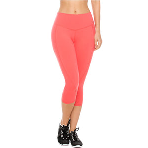FLEXMEE Activewear: 944210 - Liberty Capri Polyester Activewear Workout Pants Trousers