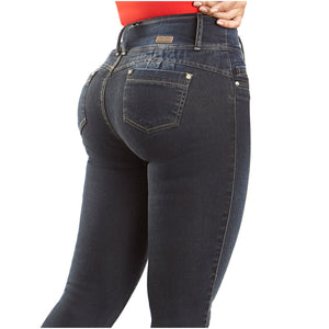 LT.Rose Jeans: CS3B04 - Mid-Rise Butt Lifter Skinny Jeans