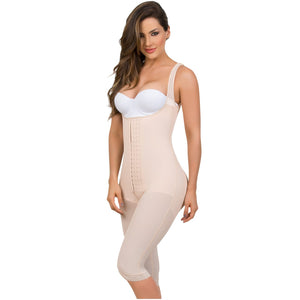 María E Shapewear: 9382 - Post Surgical Under Knees Shapewear with Wide Straps