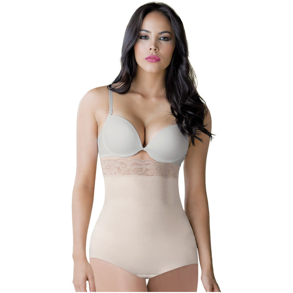 Romanza: 2061 | Colombian Strapless Shapewear Tummy Control | Bodysuit for  Women