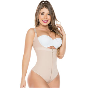 Salome Shapewear: 0351 - Open Bust Thong Tummy Control Shapewear for Women | Powernet
