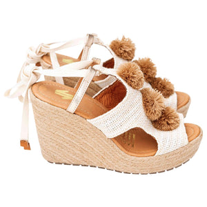 Silvia Cobos CARIOCA PomPom Wedge