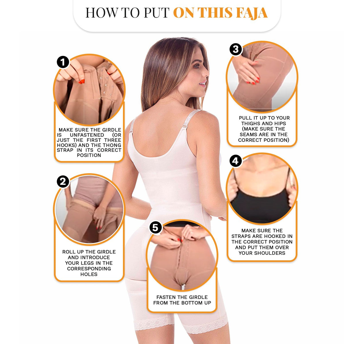 How to put on a girdle?