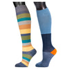 Be Shapy | Leg Compression Knee High Unisex Socks | Medias Largas Coloridas para Hombre-1-Shapes Secrets Fajas