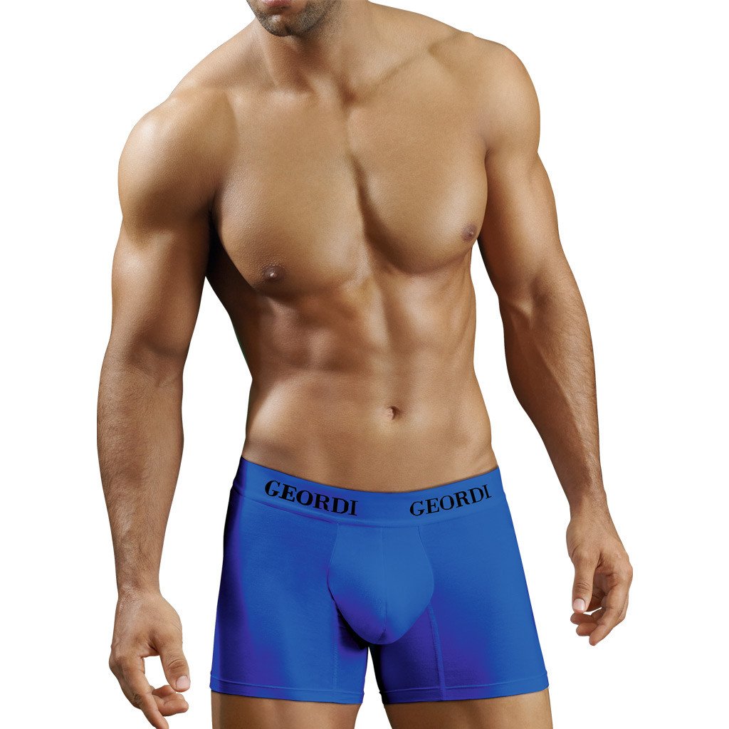 Extra-long boxer briefs made of luxury combed cotton - Geordi
