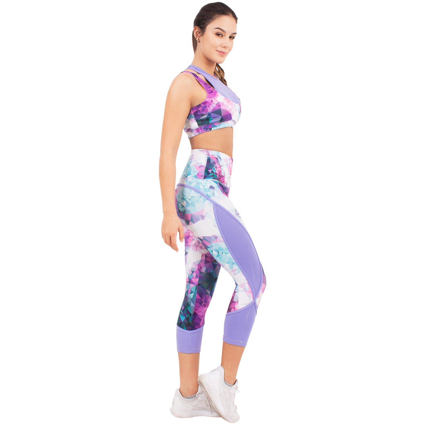 Flexmee High Waisted Leggings With Tummy Control Activewear Sports Wom –