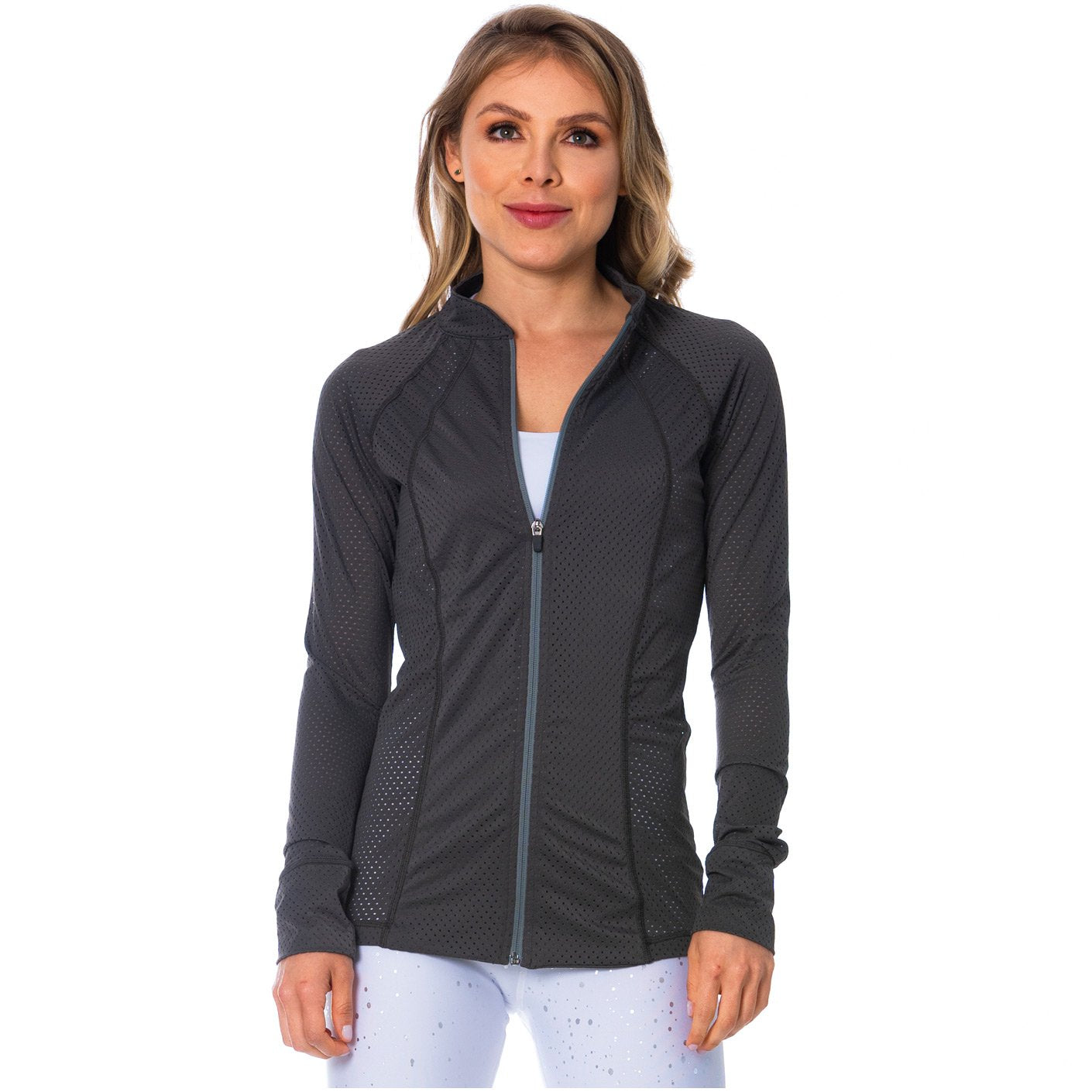 FLEXMEE Activewear: 980010 - See-Through Sports Jacket for Women