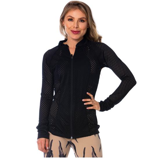 FLEXMEE Activewear: 980010 - See-Through Sports Jacket for Women