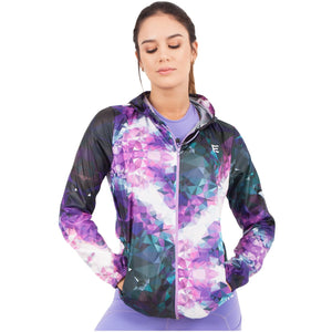 FLEXMEE Activewear: 982000 - Sublimated Fractals Winbreaker With Hood | Polyester