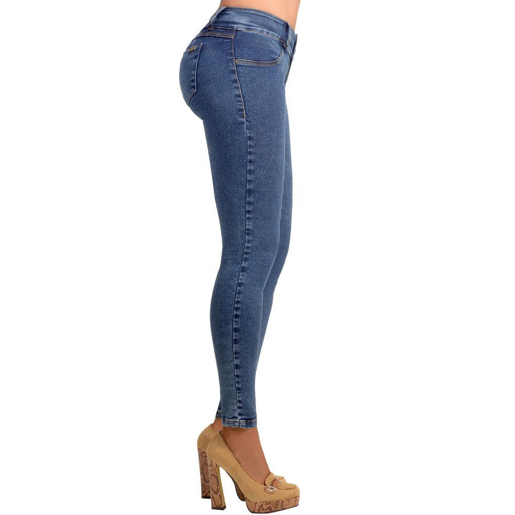 Lowla Jeans: 217988 - Bum and Hip Enhancing Pants with Removable Pads -  Showmee Store