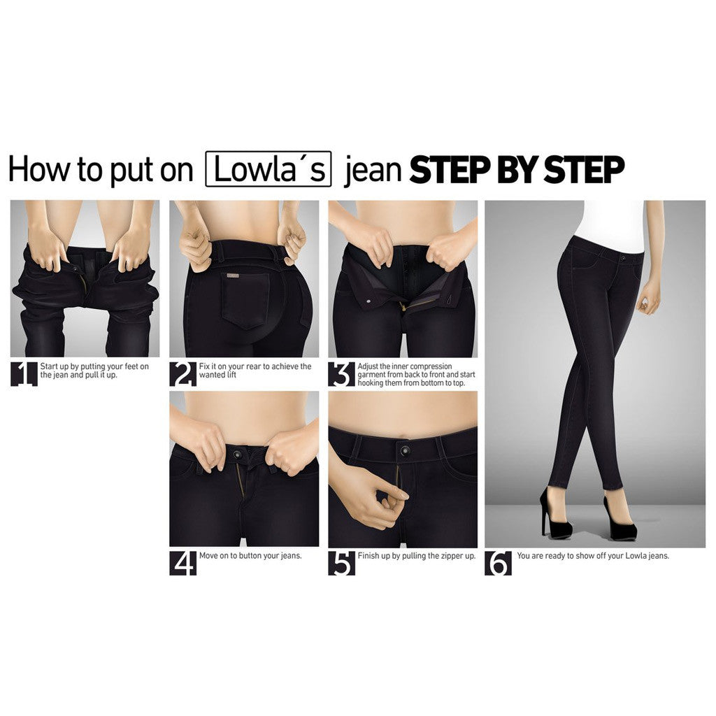 LOWLA: 218300 - 218235 : Jeans with Compression - Showmee Store