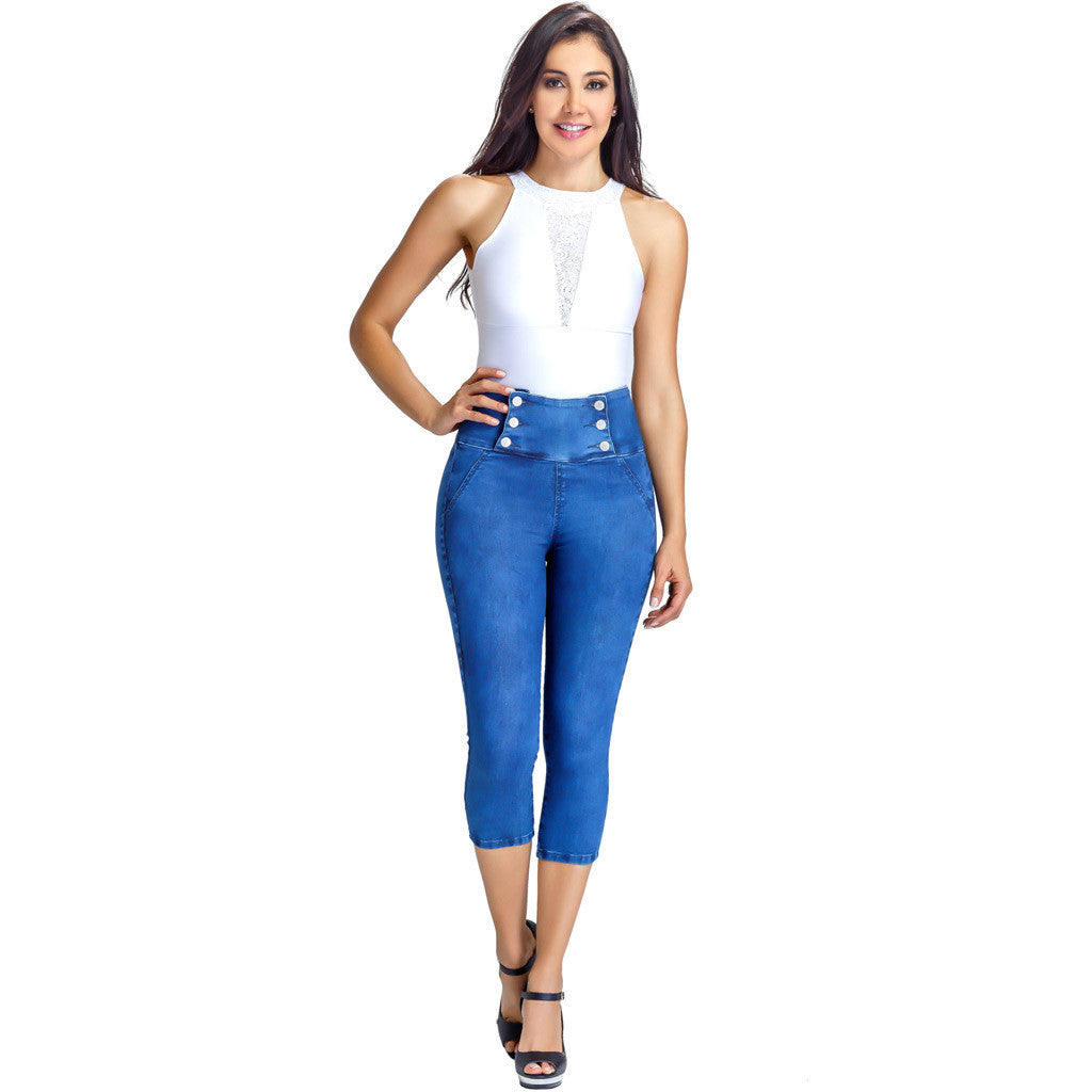 Lowla Jeans: 239257 - Butt Lifter Colombian Tummy Control Jeans