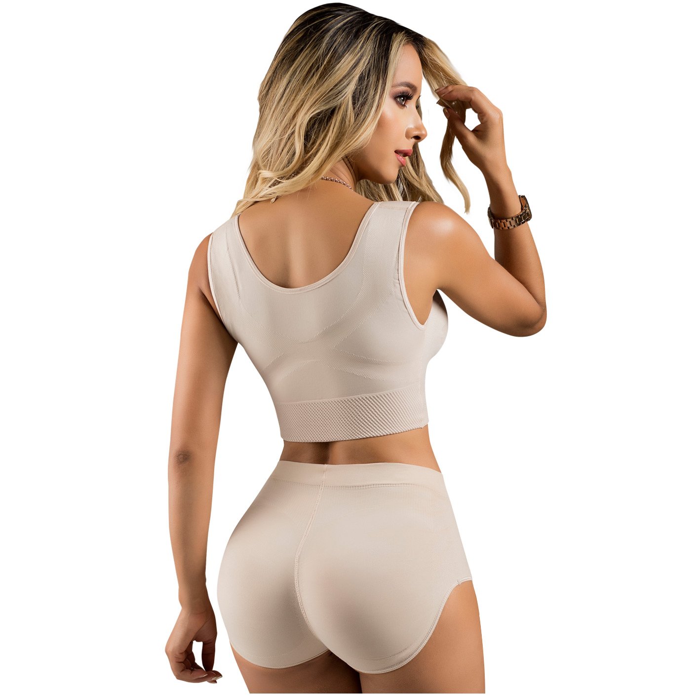 Latex Waist Trainer with 3 rows of hooks