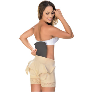 Knee-Length with back, arm, and bust coverage F0161 Faja M&D