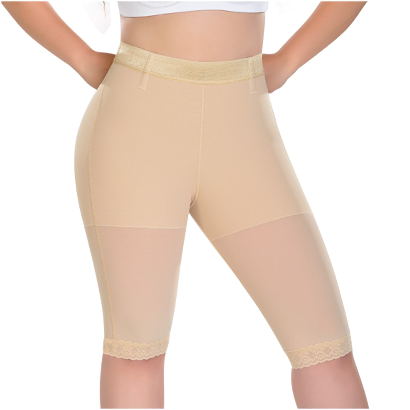 M&D Shapewear: 0323 - Butt Lifting High waist Above Knees Compression -  Showmee Store