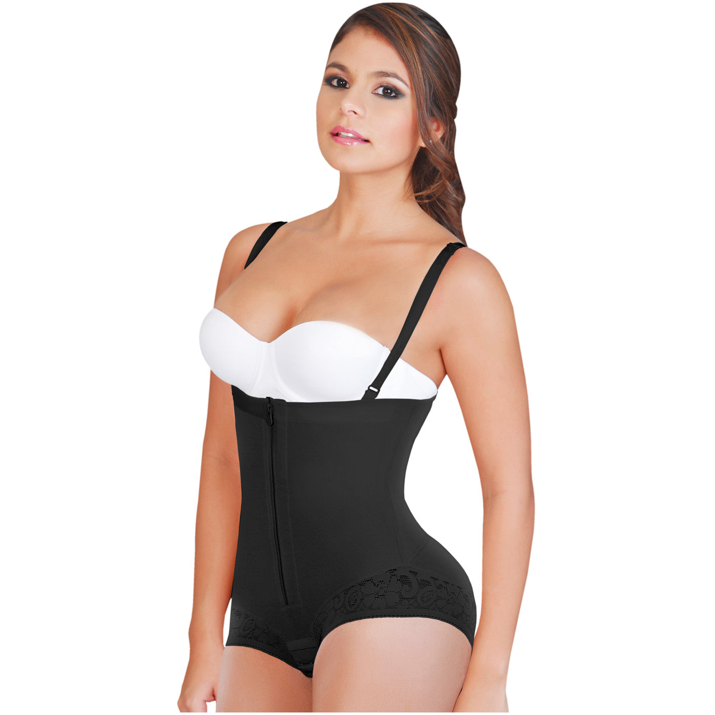 Fajas Salome 0412 Womens Colombian Strapless Butt Lifter Control