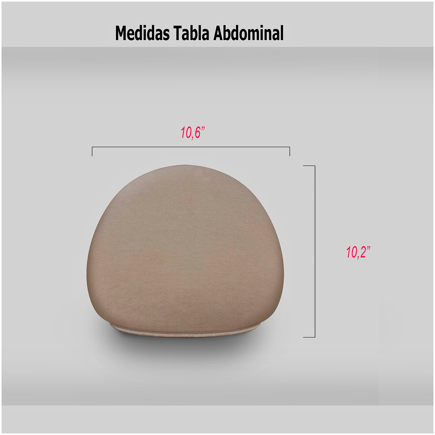 Salome Shapewear: 2507 - Flattening Abdominal Compression Board After Lipo  | Tummy Tuck Womens Ab Board Surgery Accessory | Lycra Spandex