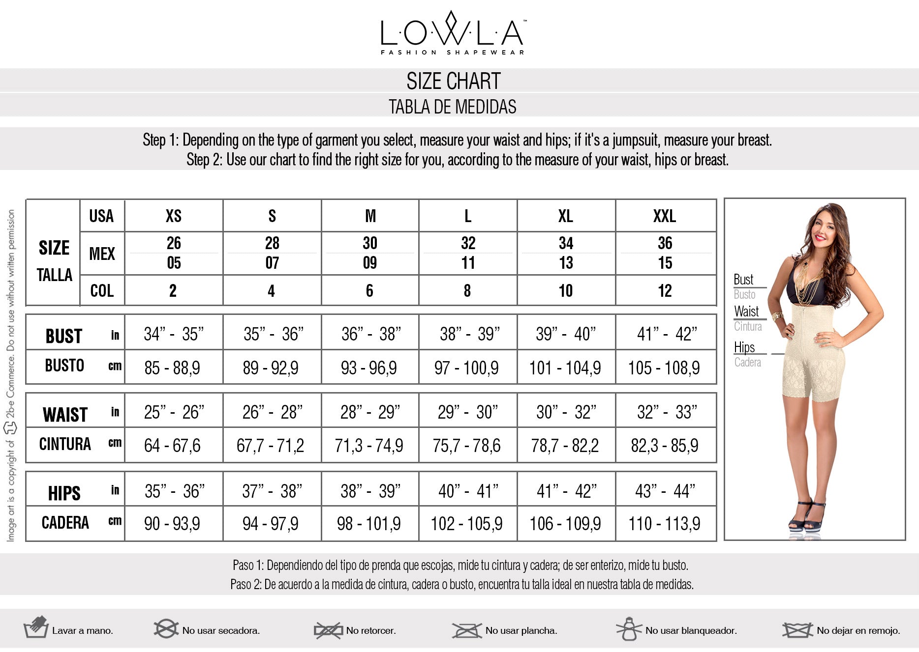 LOWLA: 331 - Full Compression Waist Cincher - Showmee Store